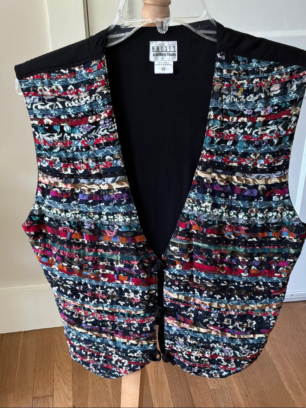 Halsey Collection Women’s Multicolor Patterned Vest